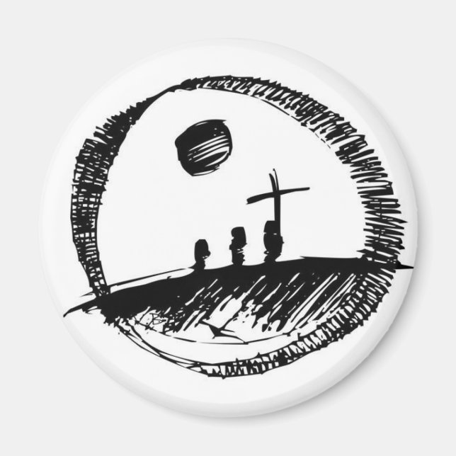 Kreuz Magnet (Vorne)