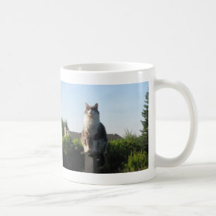 Kreuz mit Augen Katze und Luke 1: 78-79 Kaffeetasse
