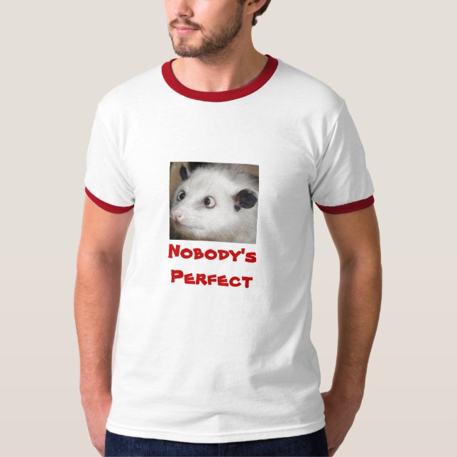 Kreuz-mit Augen Opposum T-Shirt (Vorderseite)