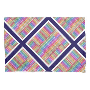 Kreuz Patchwork Paar Kissenbezug