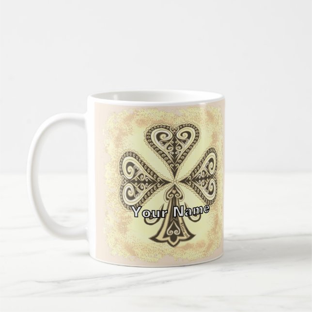 Kreuz Poker Kaffeetasse (Links)