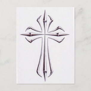 Kreuz Postkarte