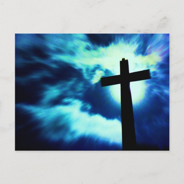Kreuz Postkarte (Vorderseite)