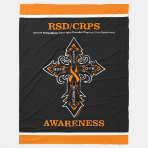 Kreuz...RSD/CRPS Fleecedecke