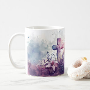 Kreuz. Schmeckt und seht, dass der Herr gütig ist. Kaffeetasse