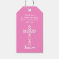 Kreuz | Taffy Pink Kommunion Taufe Christening