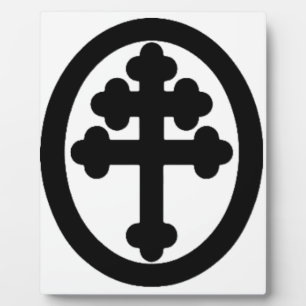 Kreuz von Lothringen Fotoplatte