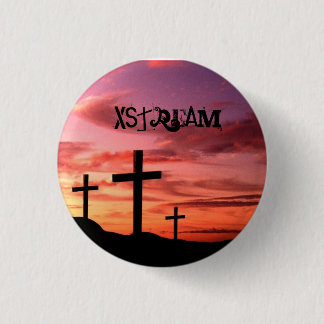 Kreuz, Xstream. - Besonders angefertigt Button