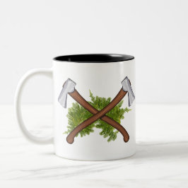 Kreuzachsen Zweifarbige Tasse