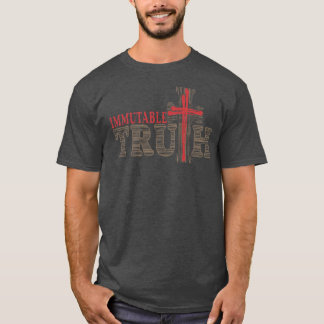 Kreuzbare Wahrheit mit BlutT-Shirt versiegelt T-Shirt