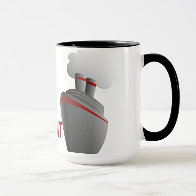 Kreuzen durch Ruhestand Tasse (Rechts)