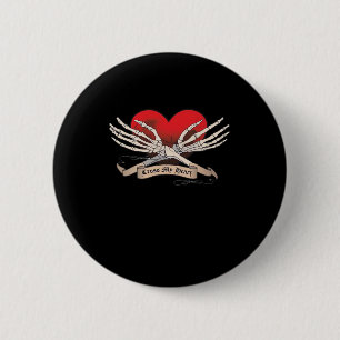 Kreuzen Sie mein Herz (Hope to Die) - Skeletthörer Button