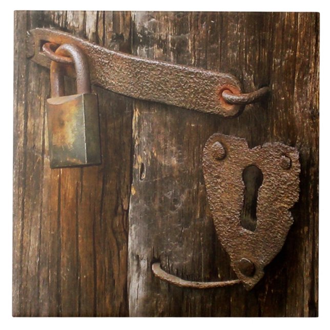 Kreuzen Sie meine Herz-Fliese Fliese (Vorderseite)