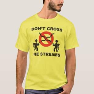 Kreuzen Sie nicht die Ströme T-Shirt