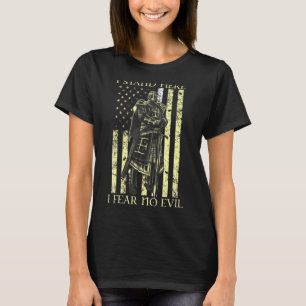 Kreuzfahrer Ich stehe hier fürchte ich keine bösen T-Shirt
