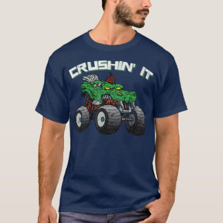 Kreuzfahrer-Monster Vintager Retro 270 T-Shirt