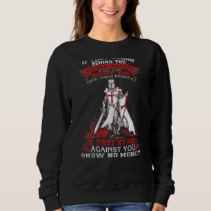 Kreuzfahrer Ritter Templar Krieger Gottes, wenn si Sweatshirt
