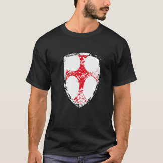 Kreuzfahrer-Schild T-Shirt