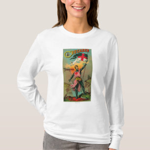 Kreuzfahrer-Tabak LabelPetersburg, VA T-Shirt