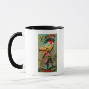 Kreuzfahrer-Tabak LabelPetersburg, VA Tasse