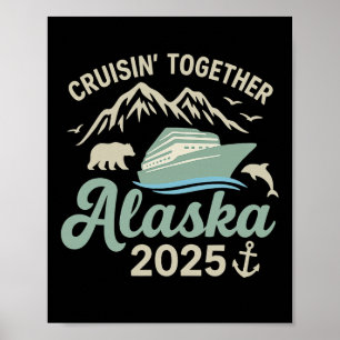 Kreuzfahrt Alaska 2025 Kreuzfahrtschiff Alaska V Poster