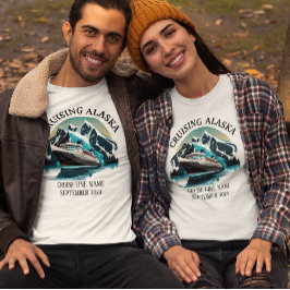 Kreuzfahrt Alaska Schifffahrt Custom Group T-Shirt