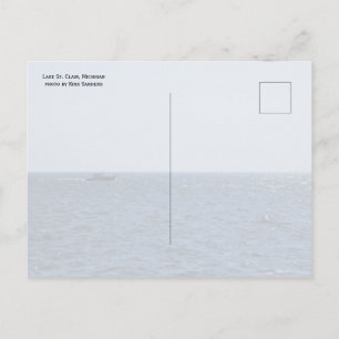 Kreuzfahrt auf dem Lake St. Clair Postkarte