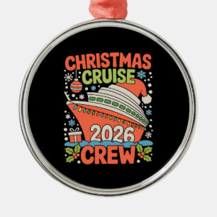Kreuzfahrt Besatzung 2026 Weihnachten Schiff Santa Ornament Aus Metall