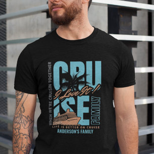 Kreuzfahrt Besatzung Benutzerdefinierte Familientr T-Shirt