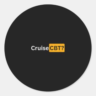 Kreuzfahrt Cbt - Y Kreuzfahrt Bon Voyage Geschenke Runder Aufkleber