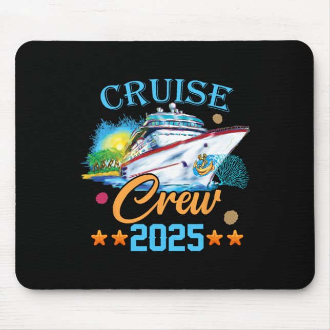 Kreuzfahrt Crew 2025  Mousepad (Vorne)