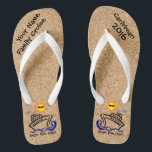 Kreuzfahrt drehen Reinfall-erwachsene breite Flip Flops<br><div class="desc">Zusammengefügt Ihren zwei Lieblingssachen - drehen Sie Reinfälle um und kreuzen Sie Reise, und werden Sie fertig, den Strand zu schlagen. Groß, für Familien, eine Reise mit Freunden, Junggeselle-Junggeselinnen-Abschiede oder andere besondere Anlässe besonders anzufertigen. Vervollkommnen Sie für das Zeigen, wie viel Spaß Sie sind, nehmend habend und Zuhause einem wunderbaren...</div>