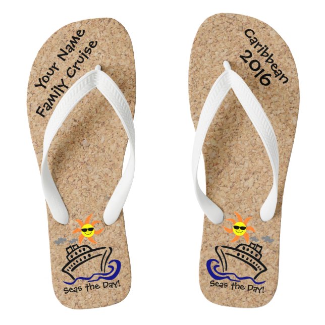 Kreuzfahrt drehen Reinfall-erwachsene breite Flip Flops (Fußbett)