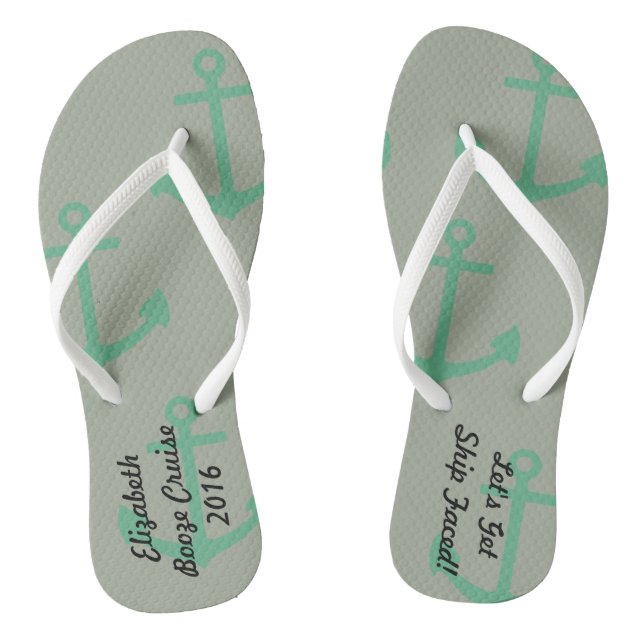 Kreuzfahrt drehen Reinfälle lässt Schiff Flip Flops (Fußbett)