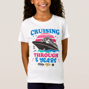 Kreuzfahrt durch 5 Jahre Hochzeit T-Shirt