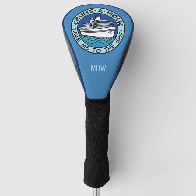 Kreuzfahrt-EIn-Holic kundenspezifische Golf Headcover (Vorderseite)
