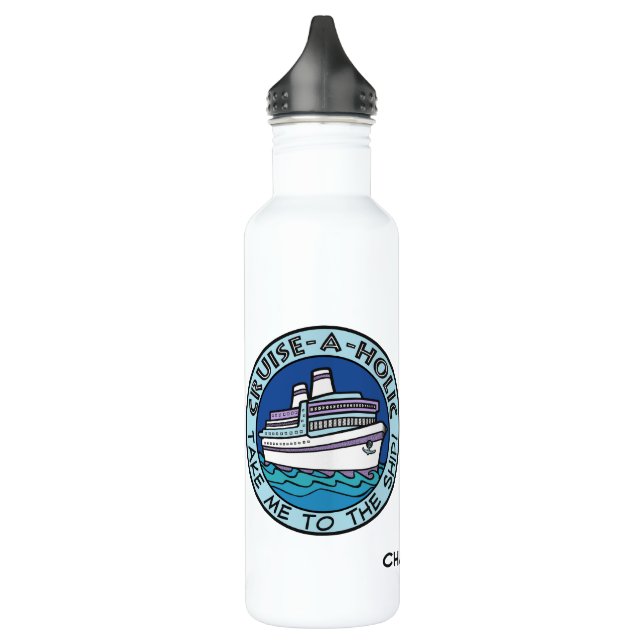 Kreuzfahrt-EIn-Holic Name-Wasserflaschen Trinkflasche (Links)