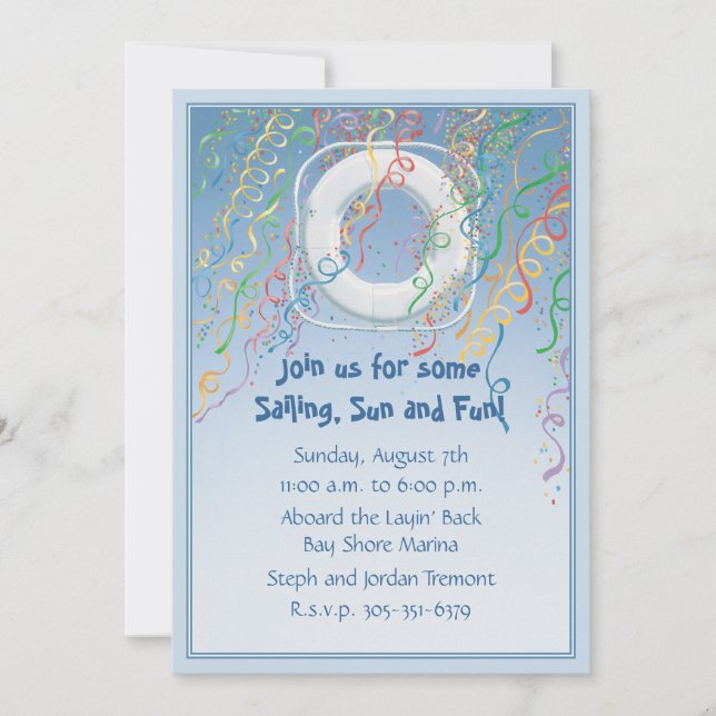 Kreuzfahrt © einladung (Vorderseite)