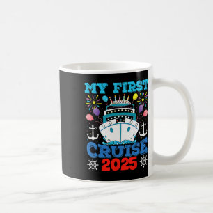 Kreuzfahrt Familienurlaub T-Shirt Schiff Ankerplat Kaffeetasse
