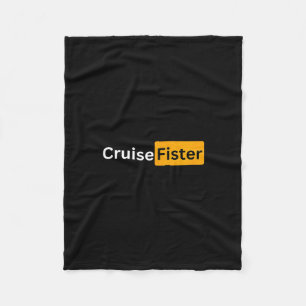 Kreuzfahrt Fister - Y Cruising Bon Voyage Geschenk Fleecedecke