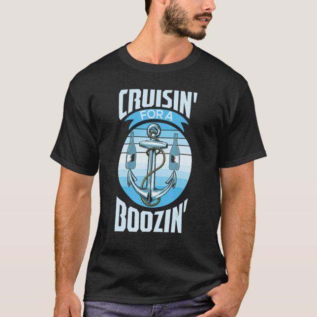 Kreuzfahrt für Bootsfahrerinnen T-Shirt (Vorderseite)