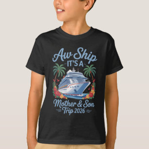 Kreuzfahrt für Mutter und Sohn 2026 Urlaub passend T-Shirt