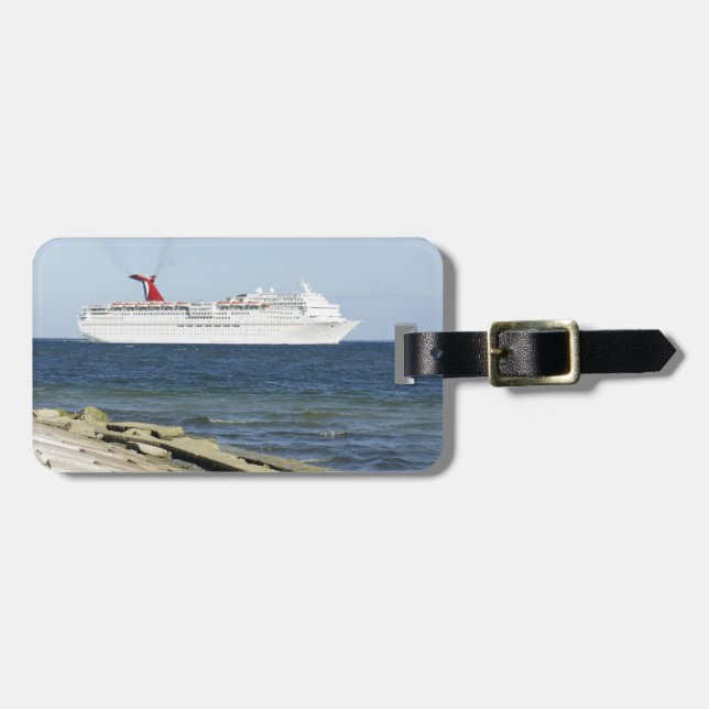 Kreuzfahrt Gepäckanhänger (Vorderseite horizontal)
