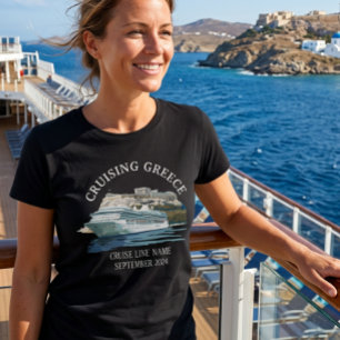 Kreuzfahrt Griechenland Akropolis Athen Griechisch T-Shirt