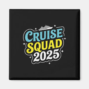 Kreuzfahrt-Gruppe 2025 passende Familiensommerferi Magnet