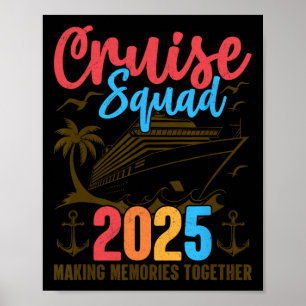 Kreuzfahrt-Gruppe 2025 Sommerferien Familien-Grupp Poster