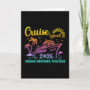 Kreuzfahrt-Gruppe 2026 Familie Freunde Urlaub pass Karte