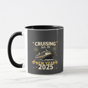 Kreuzfahrt in das neue Jahr 2025 Tasse