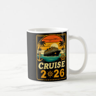 Kreuzfahrt in das neue Jahr 2026 Familienurlaubstr Kaffeetasse