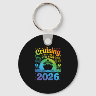 Kreuzfahrt in das neue Jahr 2026 Lgbtq Pride Kreuz Schlüsselanhänger